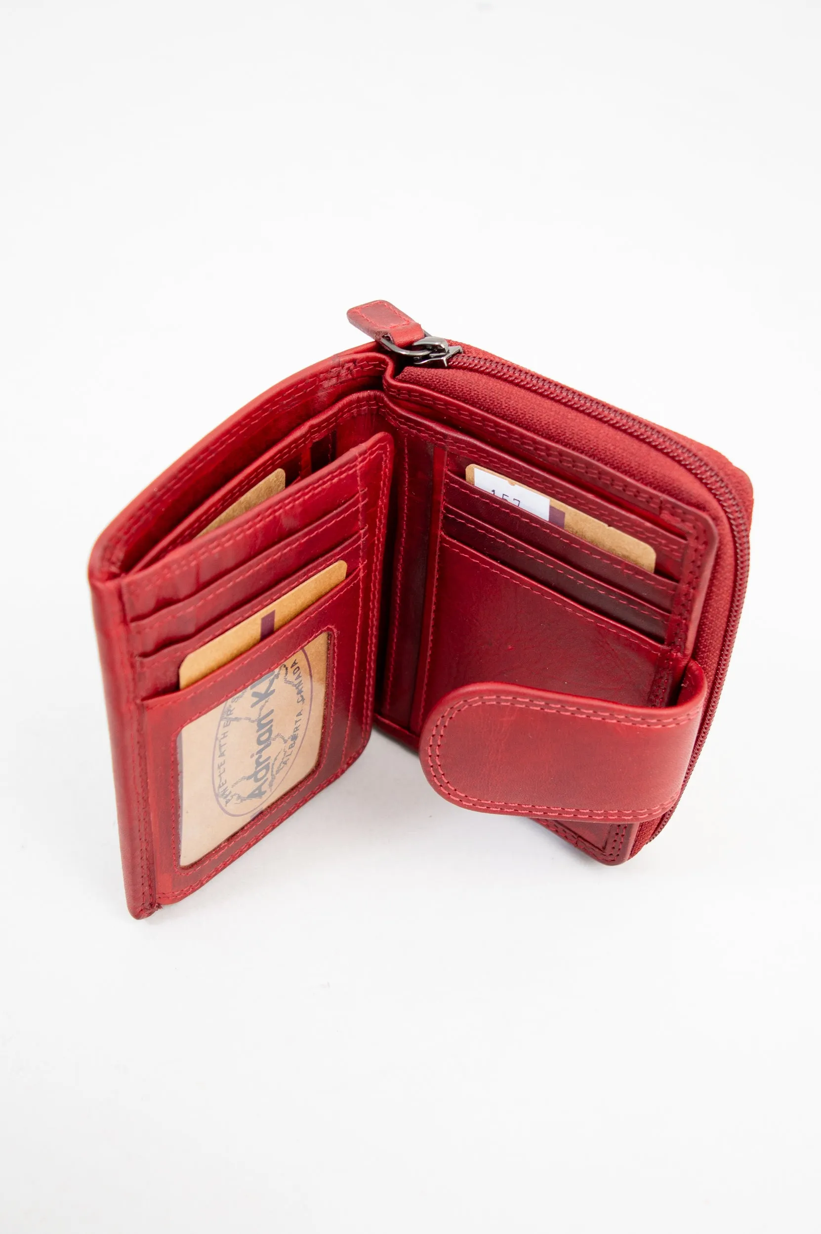 Adrian Klis 157 Ladies Wallet Red