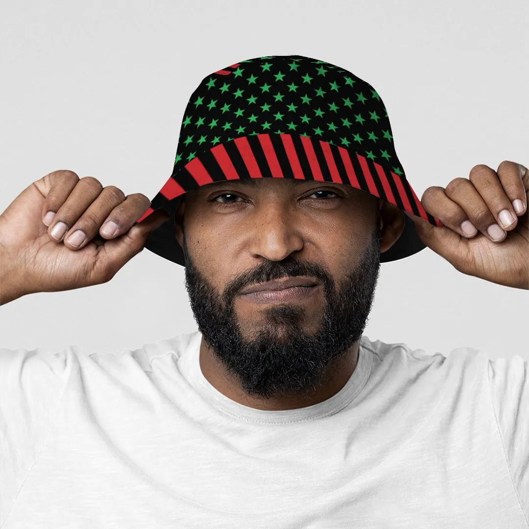 African American Flag Bucket Hat