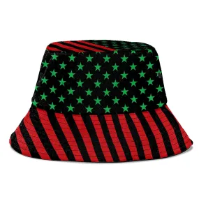 African American Flag Bucket Hat