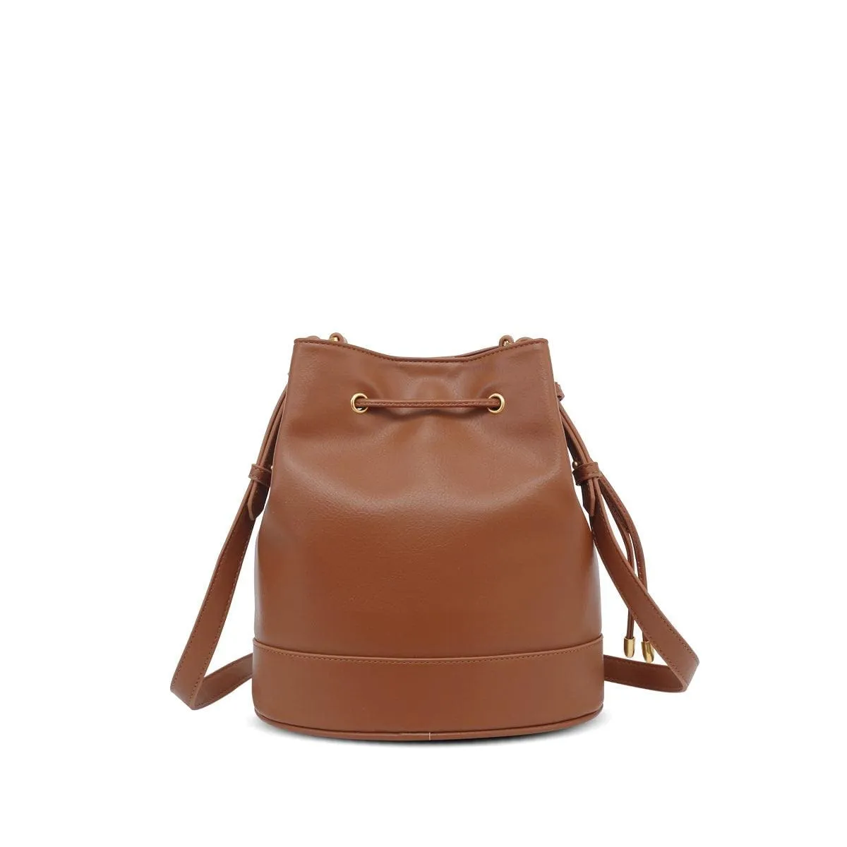 Amber Vegan Leather Bucket Bag | Multiple Colours