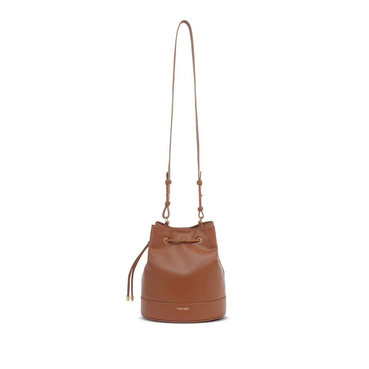 Amber Vegan Leather Bucket Bag | Multiple Colours