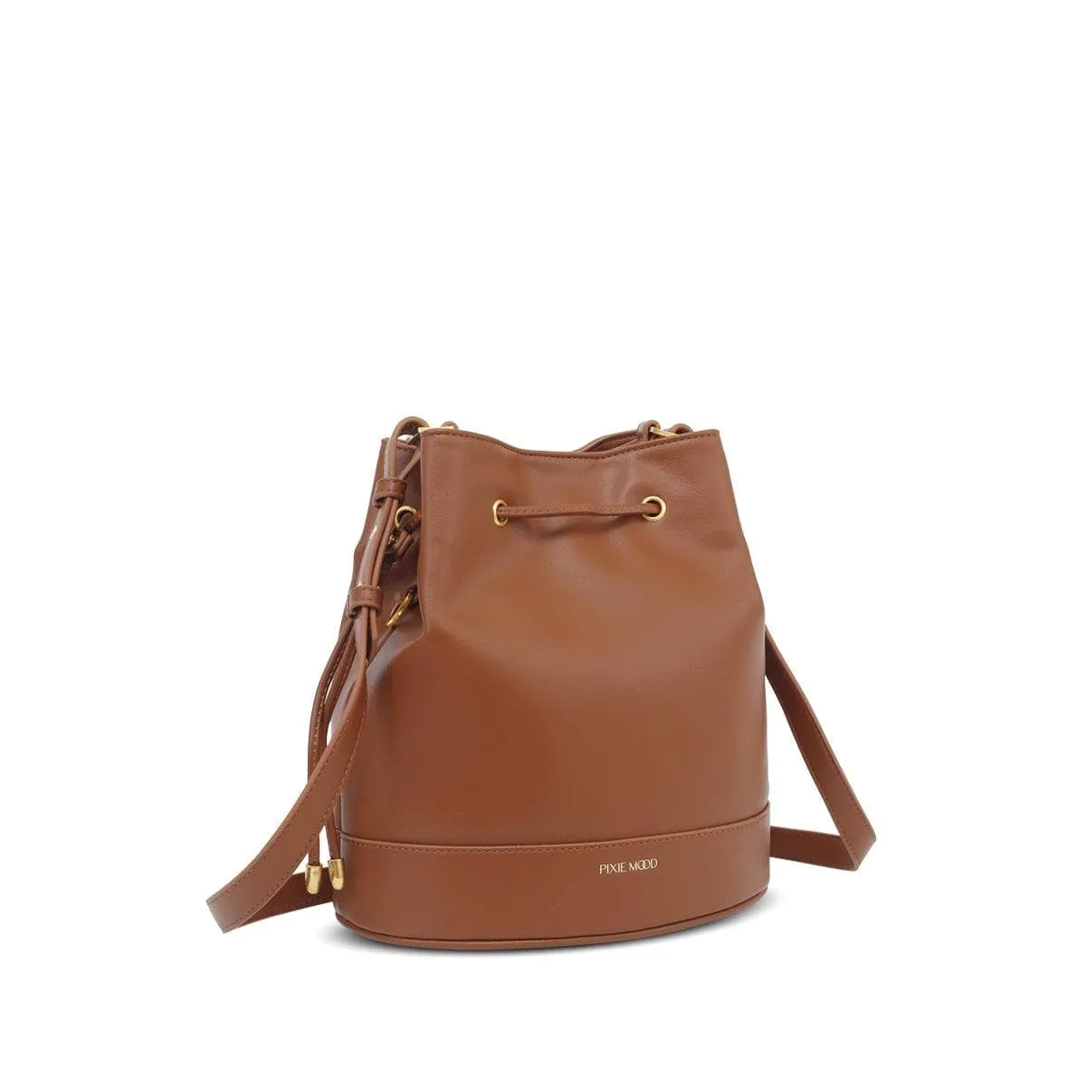 Amber Vegan Leather Bucket Bag | Multiple Colours