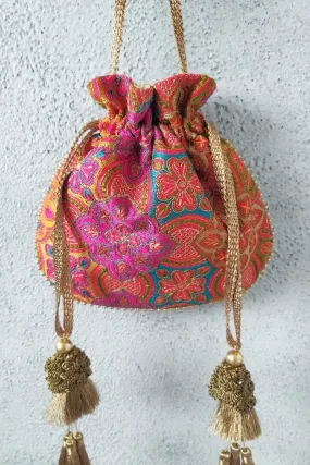 Amna Potli bag - Red