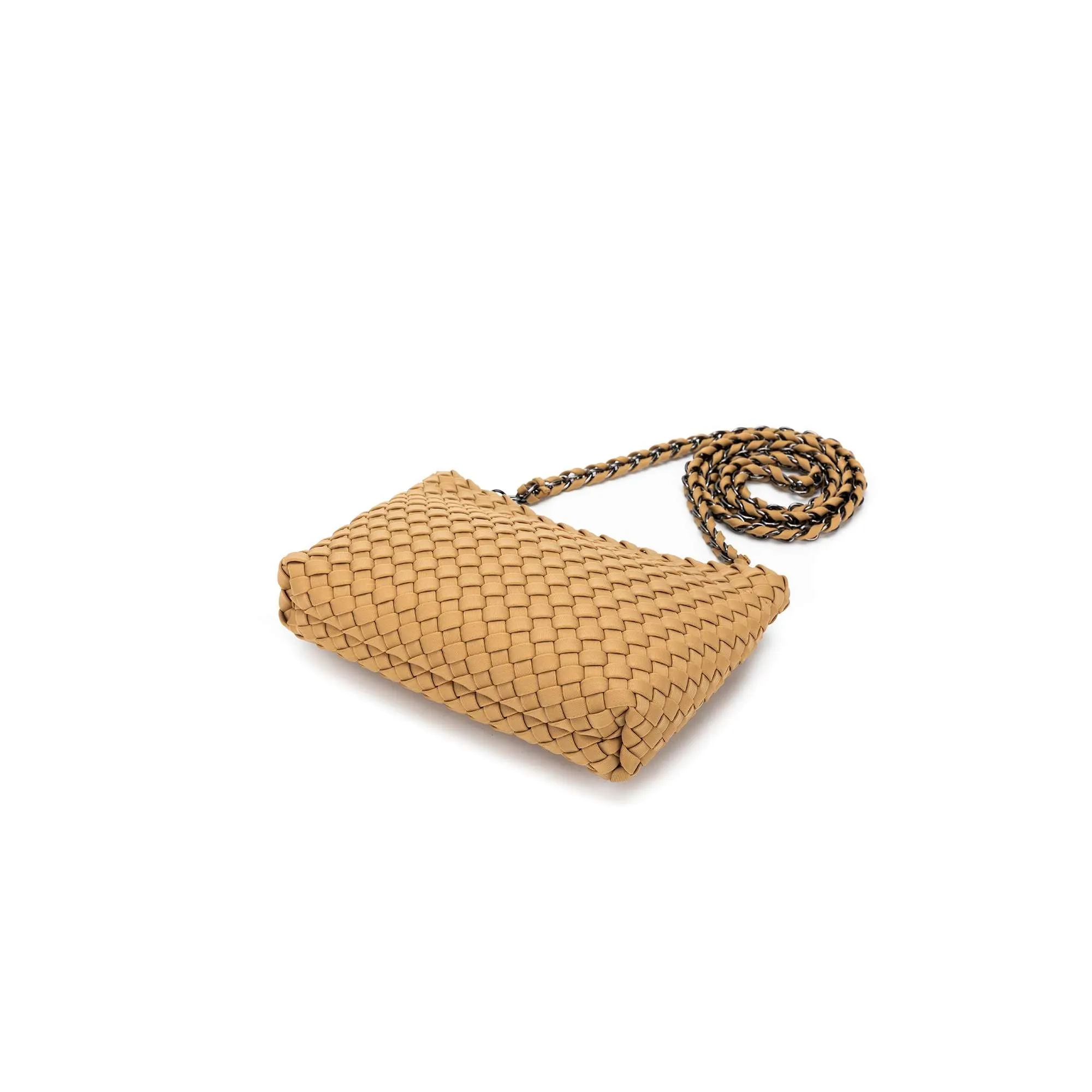 Aria Latte Clutch Crossbody Bag