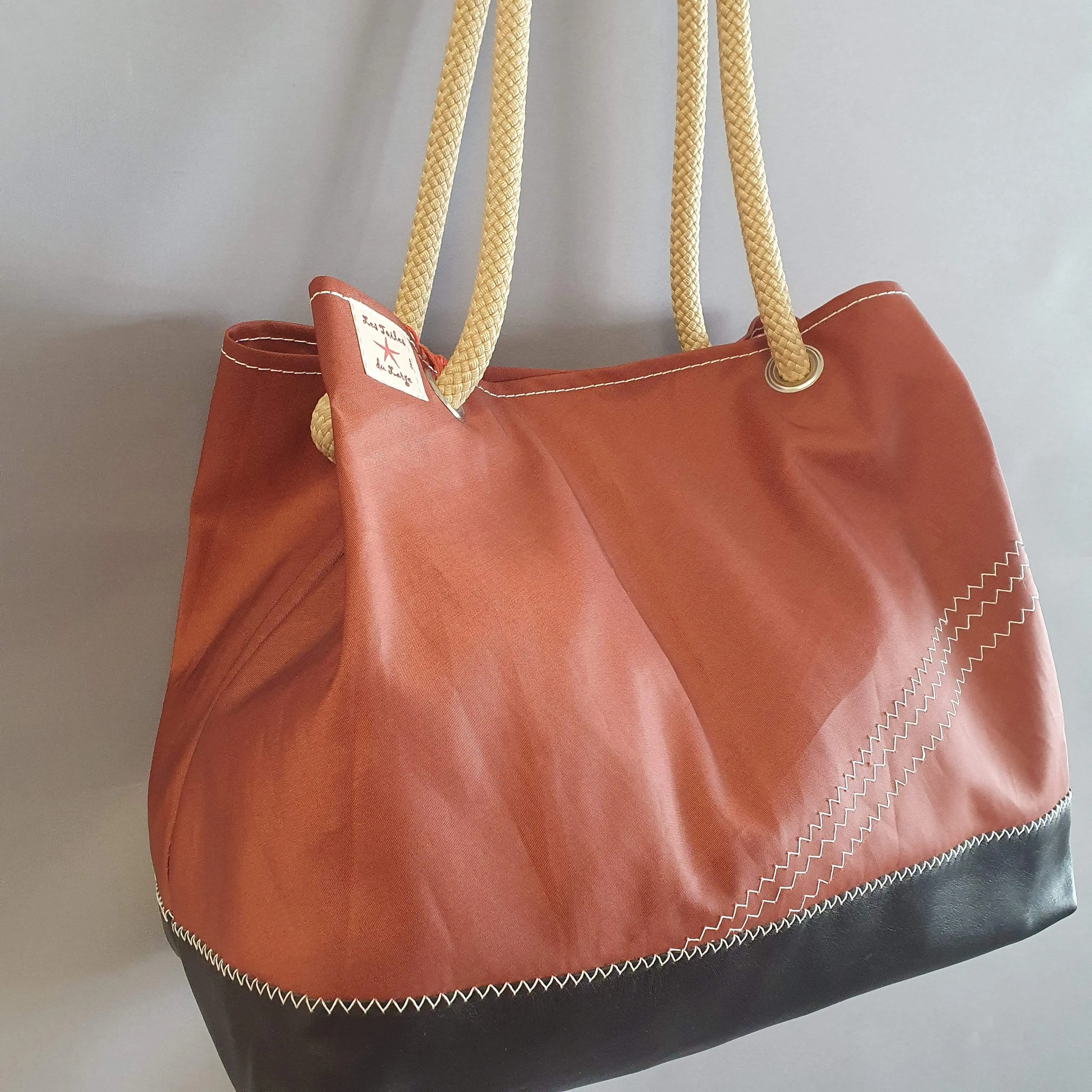 Bag petit Choco cuir