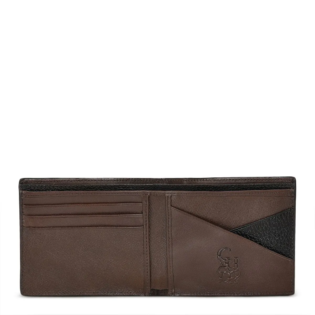 BC012NL - Cuadra maple exotic bifold wallet in niloticus leather for men