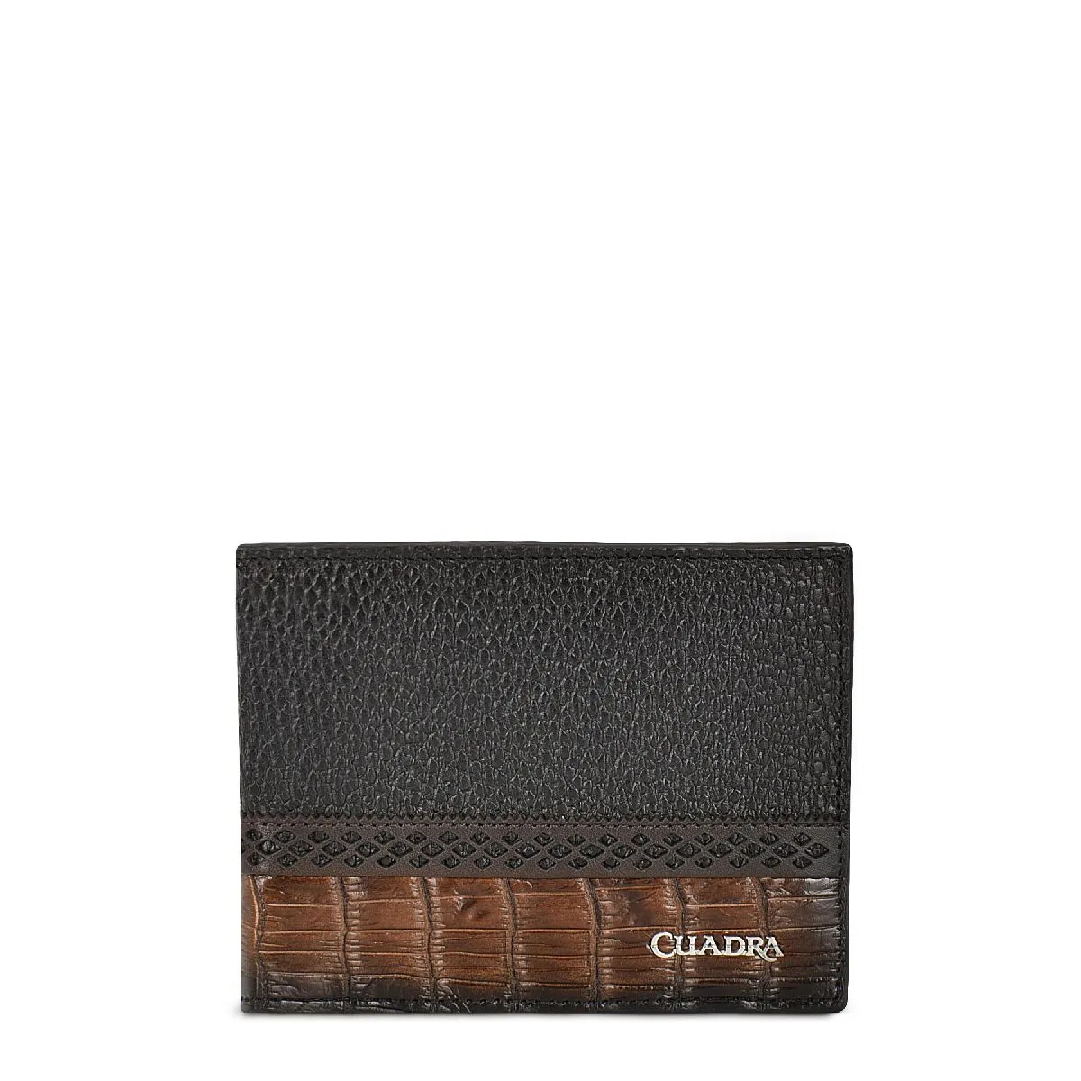 BC012NL - Cuadra maple exotic bifold wallet in niloticus leather for men