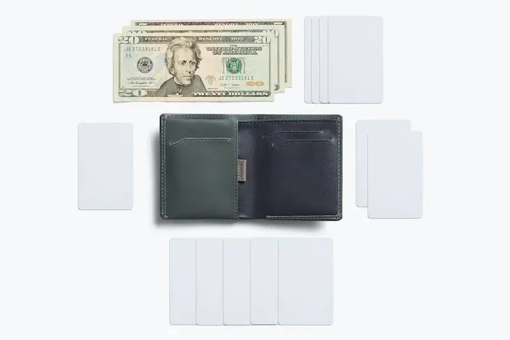 Bellroy Note Sleeve Wallet Everglade