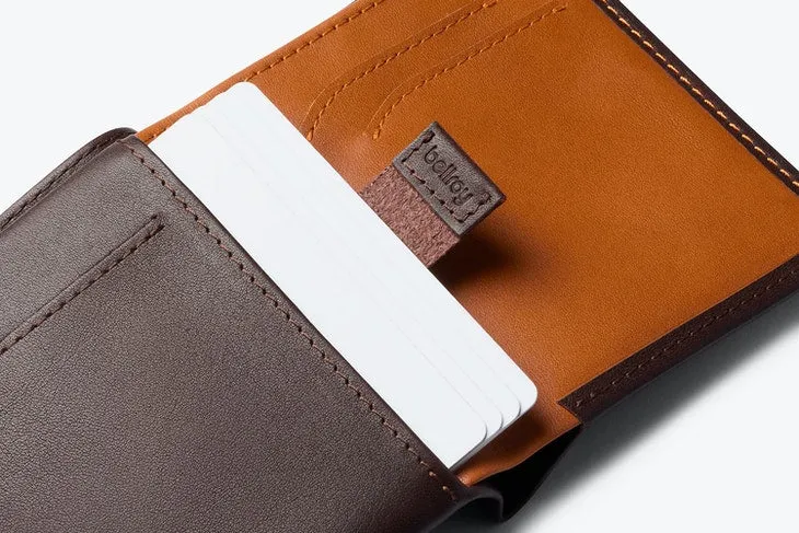 Bellroy Note Sleeve Wallet Java Caramel - RFID