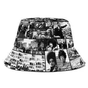 Black Power Images Bucket Hat