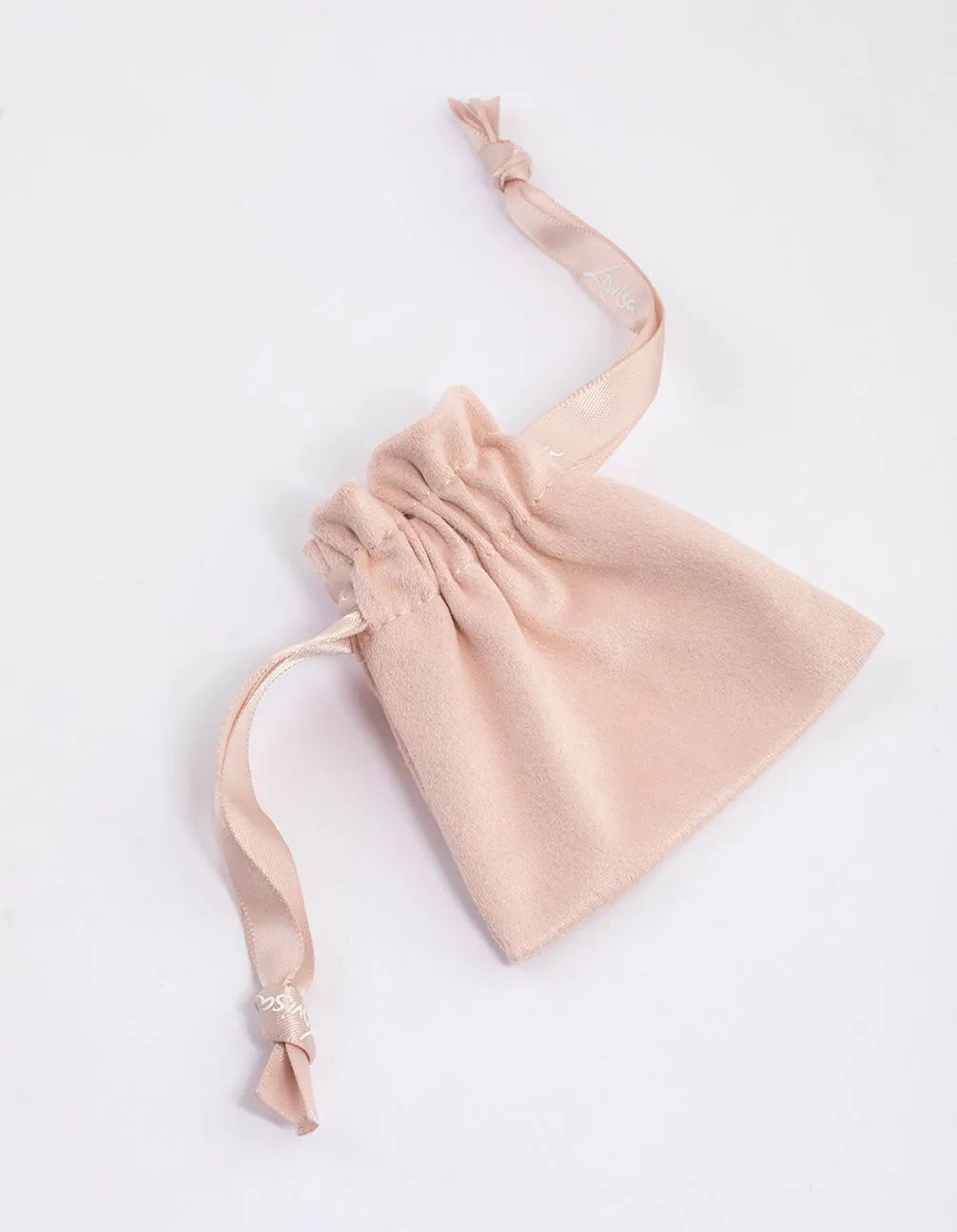 Blush Polishing Cloth Bag