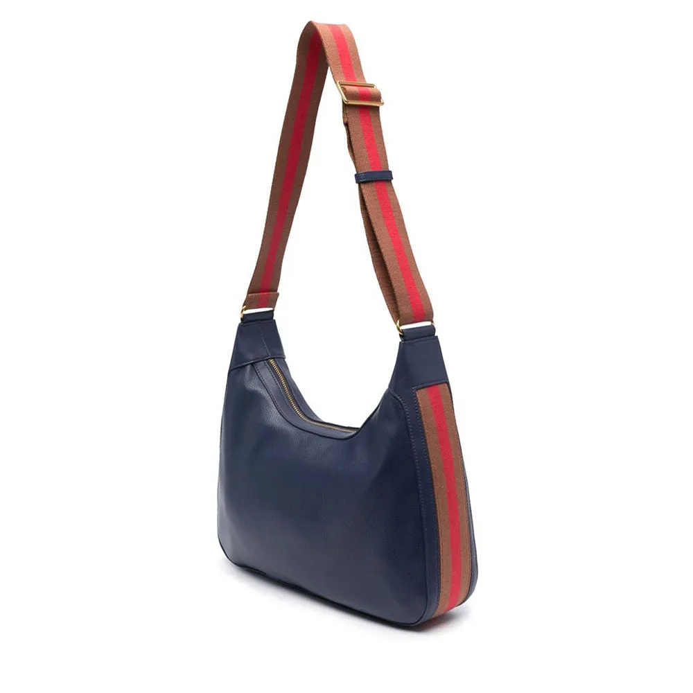 Borsa Donna LIU JO Hobo Bag con Tracolla Regolabile Dress Blue