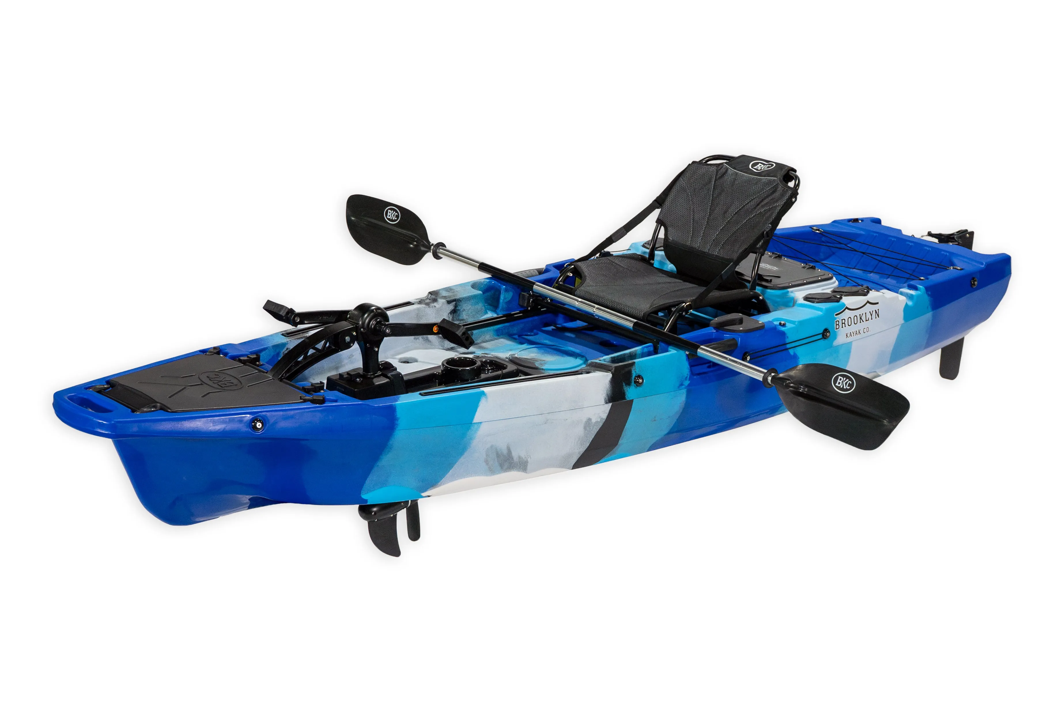 Brooklyn Kayak Company PK11 10.5-Foot Pro Single Pedal Drive Fishing Kayak