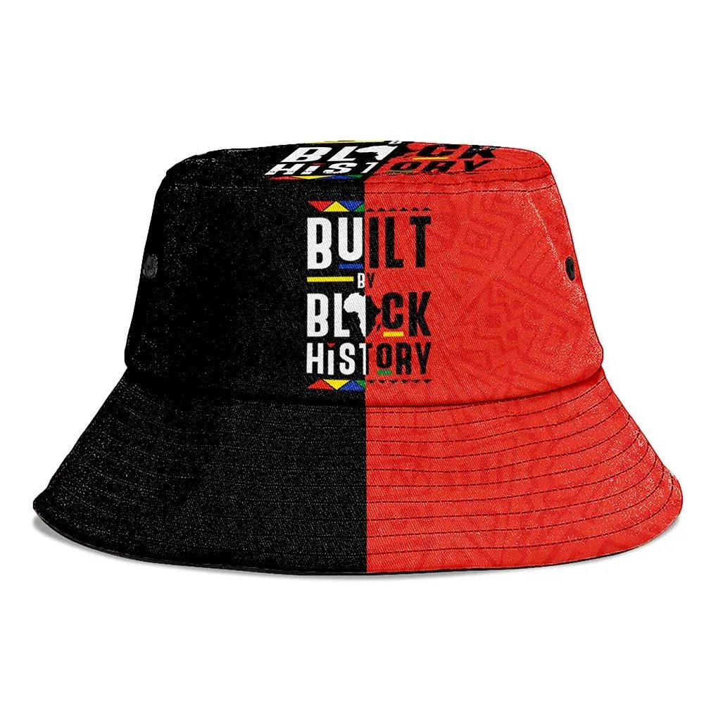 Built By Black History Bucket Hat