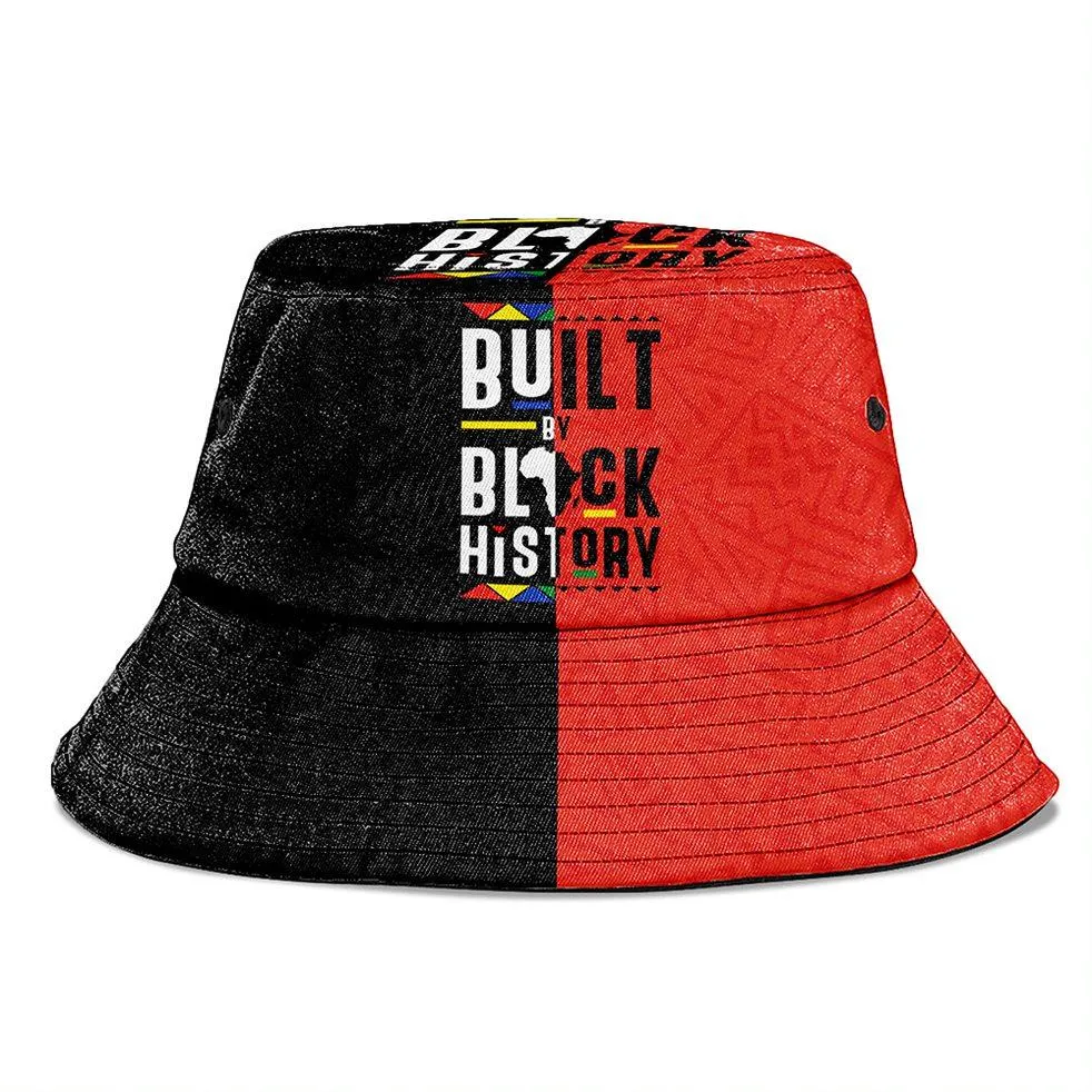 Built By Black History Bucket Hat