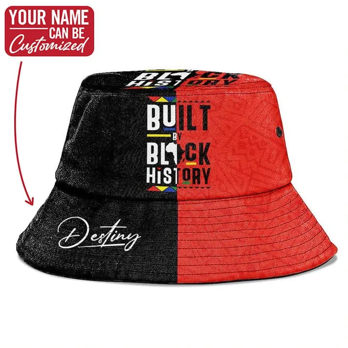 Built By Black History Bucket Hat