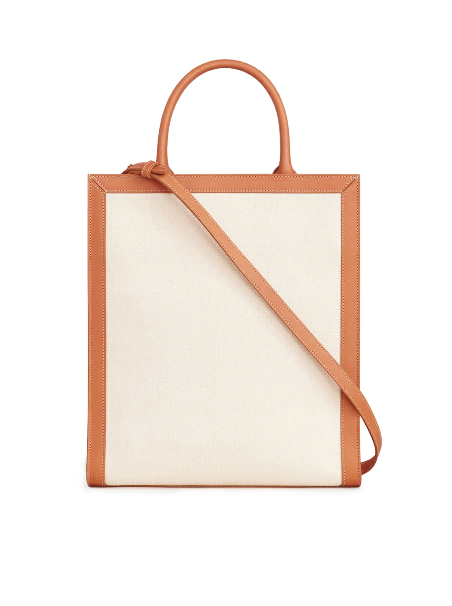 CABAS VERTICAL CANVAS BAG