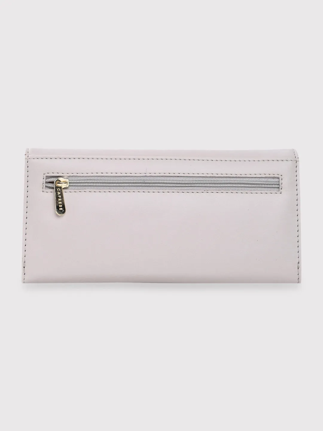 Caprese Kyle Falpover Wallet Medium Light Grey