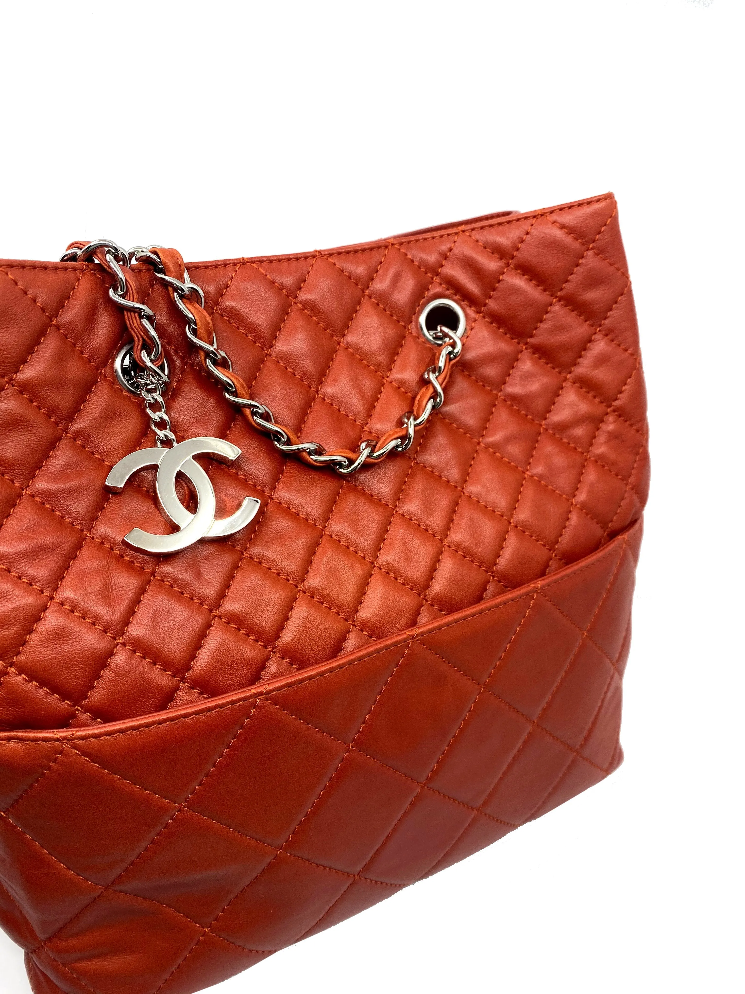 Chanel Vintage Lambskin Quilted Shoulder Bag