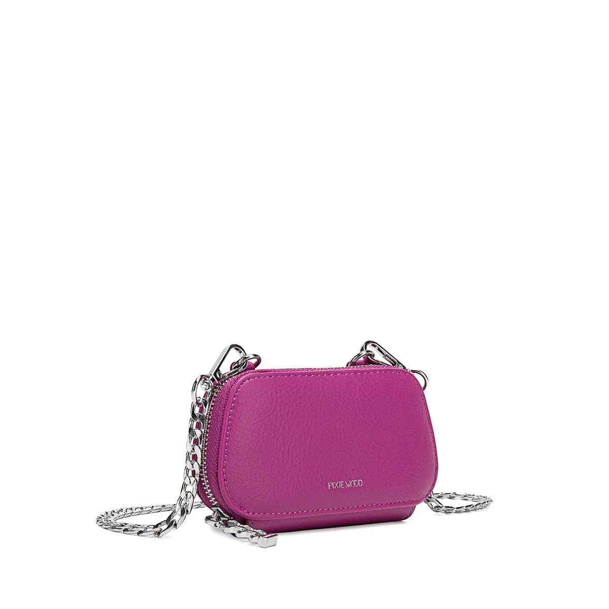 Charlie Recycled Vegan Leather Micro Chain Bag | Multiple Colours