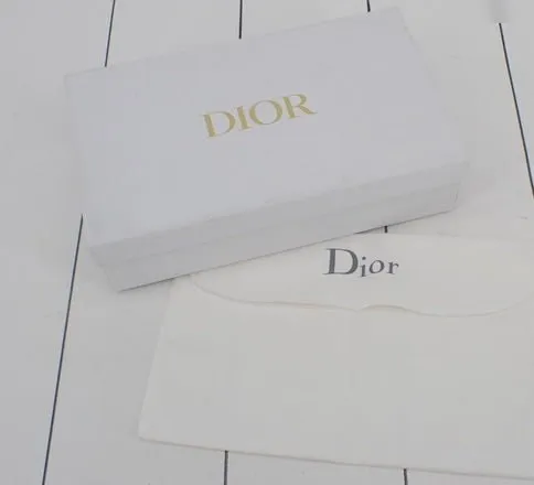 Christian Dior Lady Cannage Long Wallet in Patent Leather with D.I.O.R. Charm