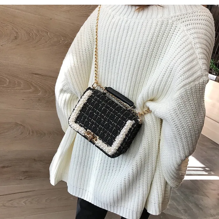 Christie Wool Crossbody Bag