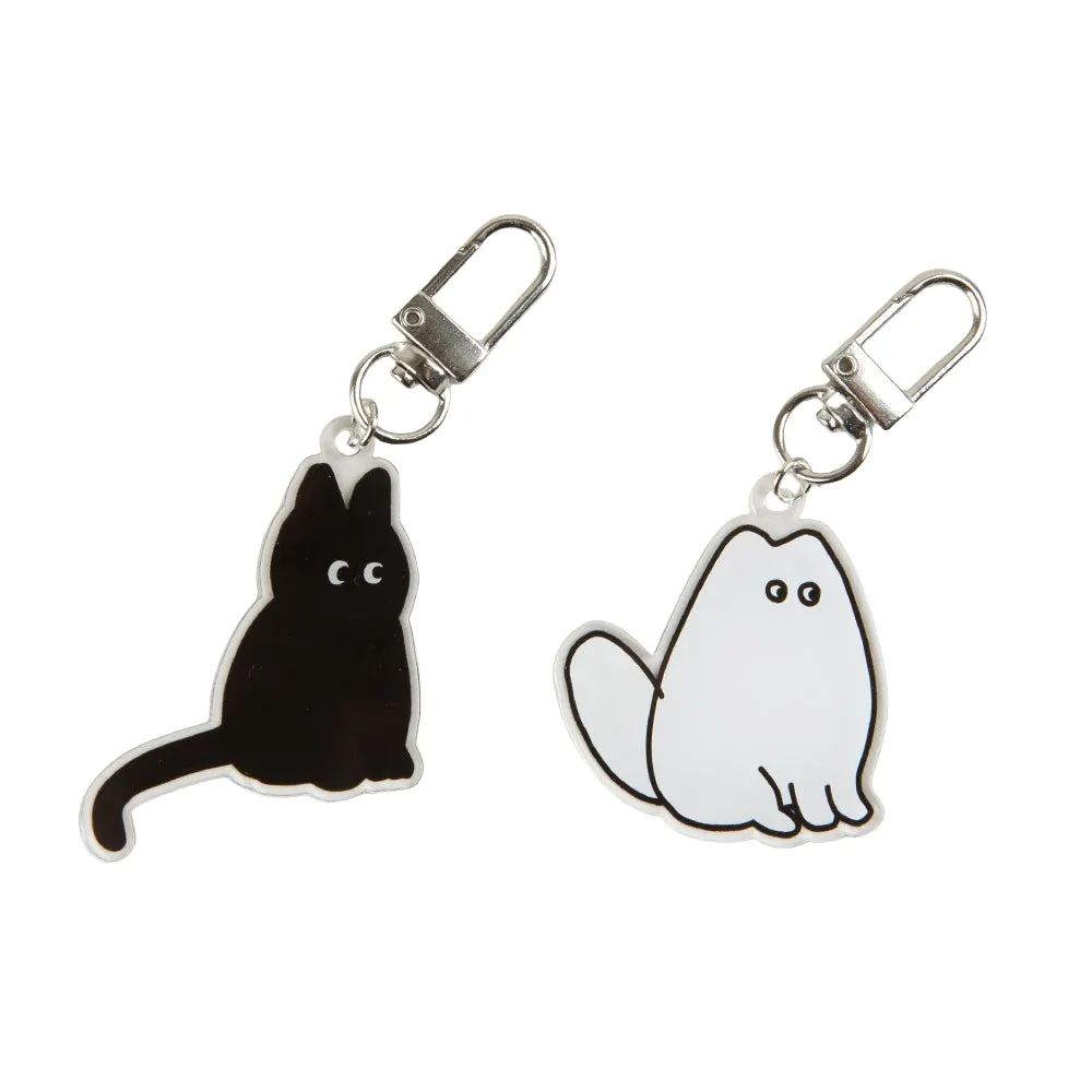 Cute Character Acrylic Keyring Accessory for Airpod Buzz Pouch Bags