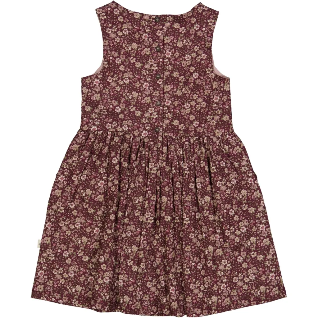 Dress Thelma - mulberry flowers