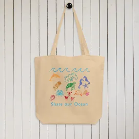 Eco Tote Bag SC Sea Life design