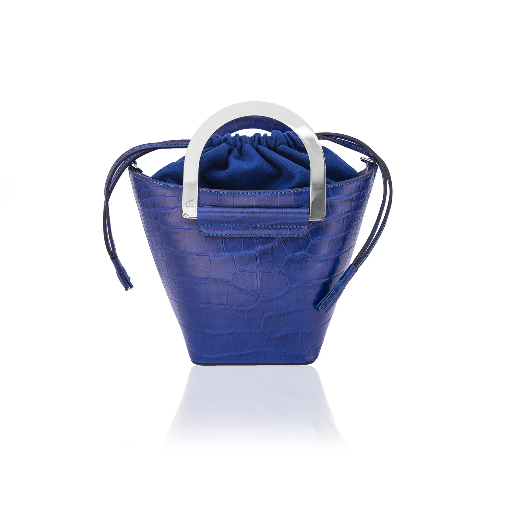 Electric Blue Cleamance Bucket Bag