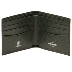 Ettinger Billfold Wallet - Forest Green Capra Leather