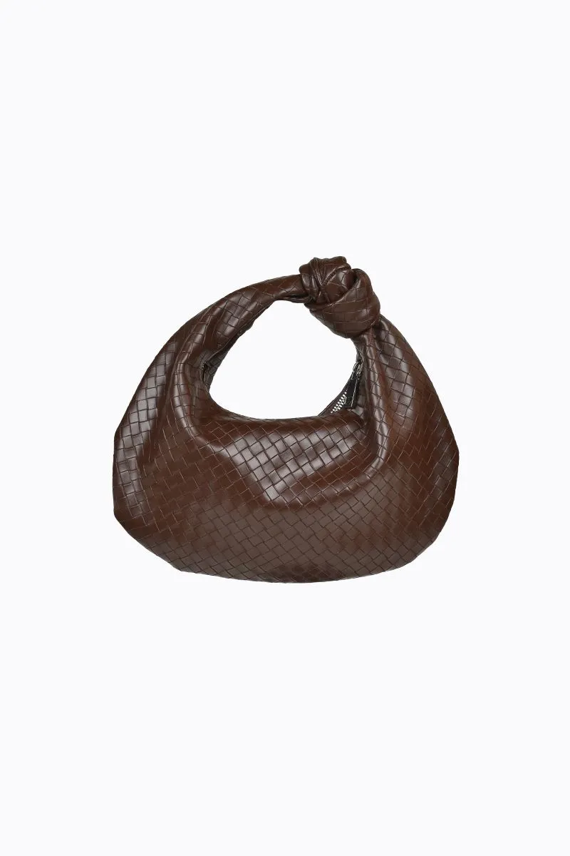 Eve - Chocolate Embossed Weave