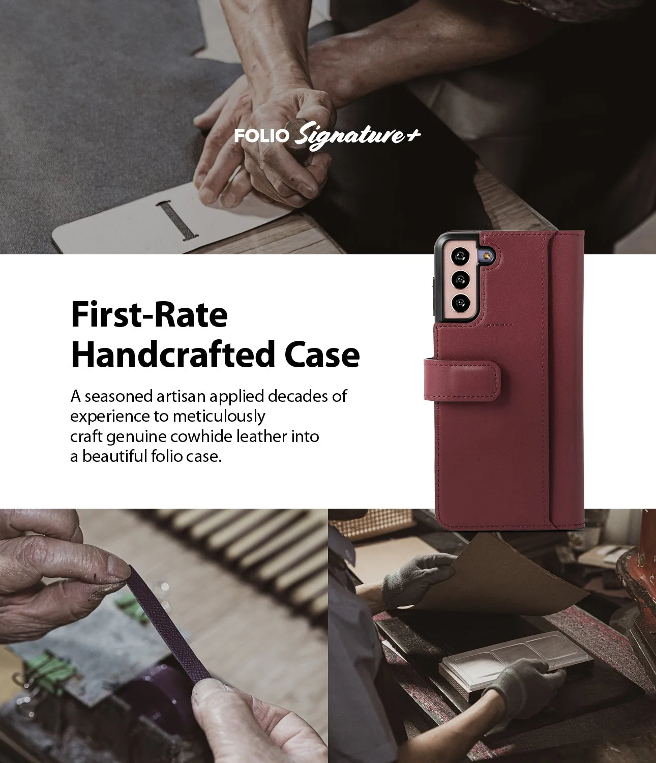 Galaxy S21 Plus Case | Folio Signature 