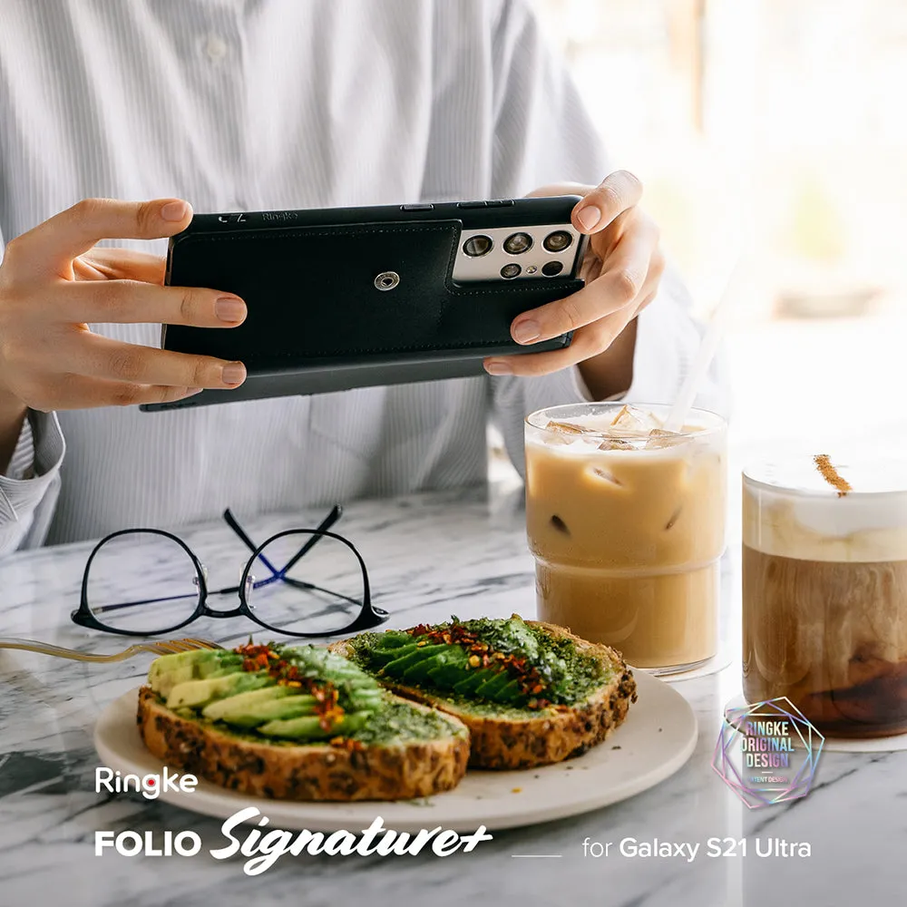 Galaxy S21 Ultra Case | Folio Signature 