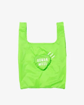 Heart Shopper Bag Green