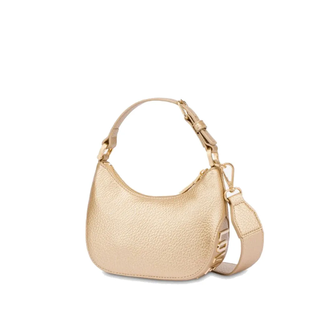 Hobo Bag Small LOVE MOSCHINO linea Giant Logo color Oro