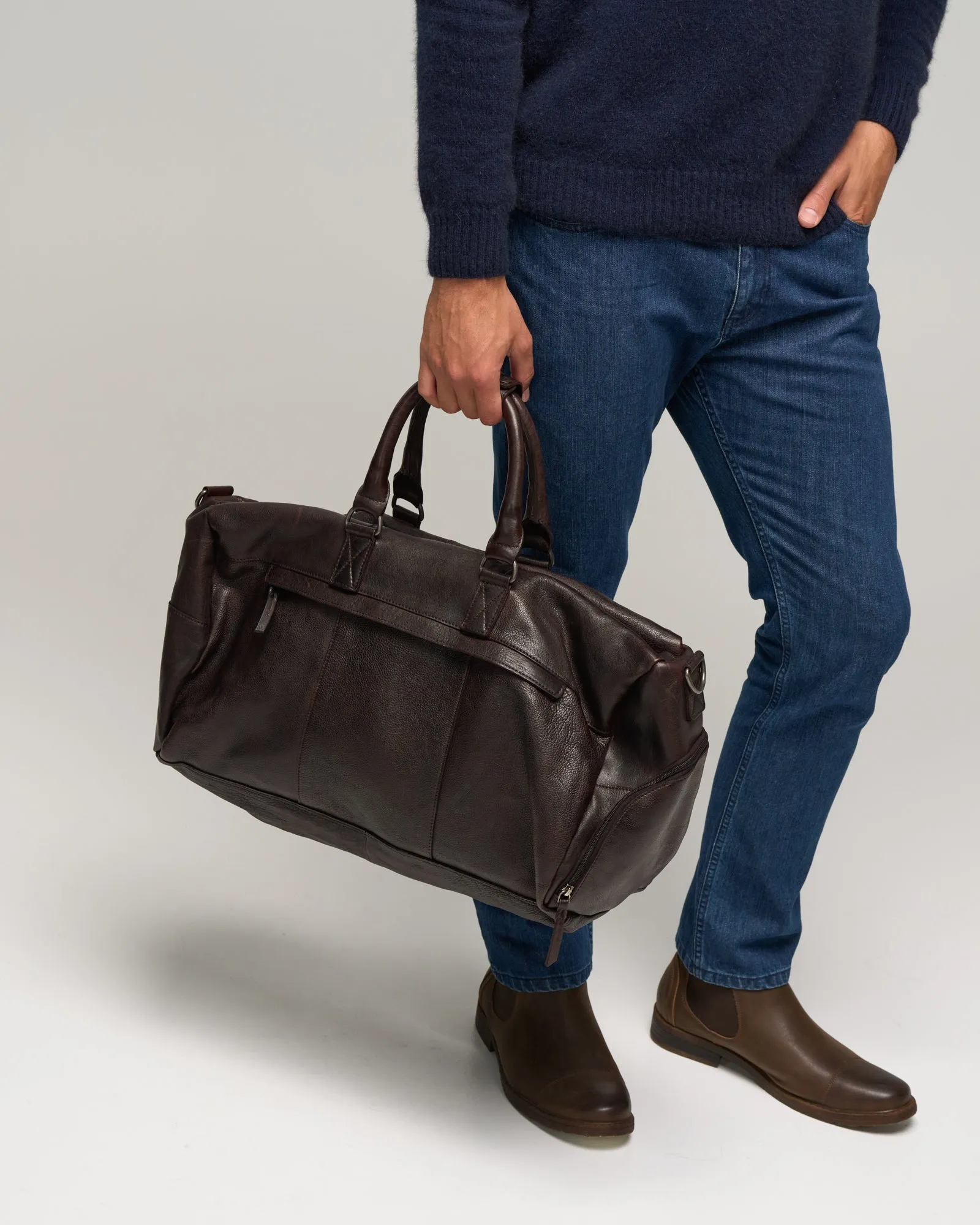 LEATHER VINTAGE CARRY-BAG