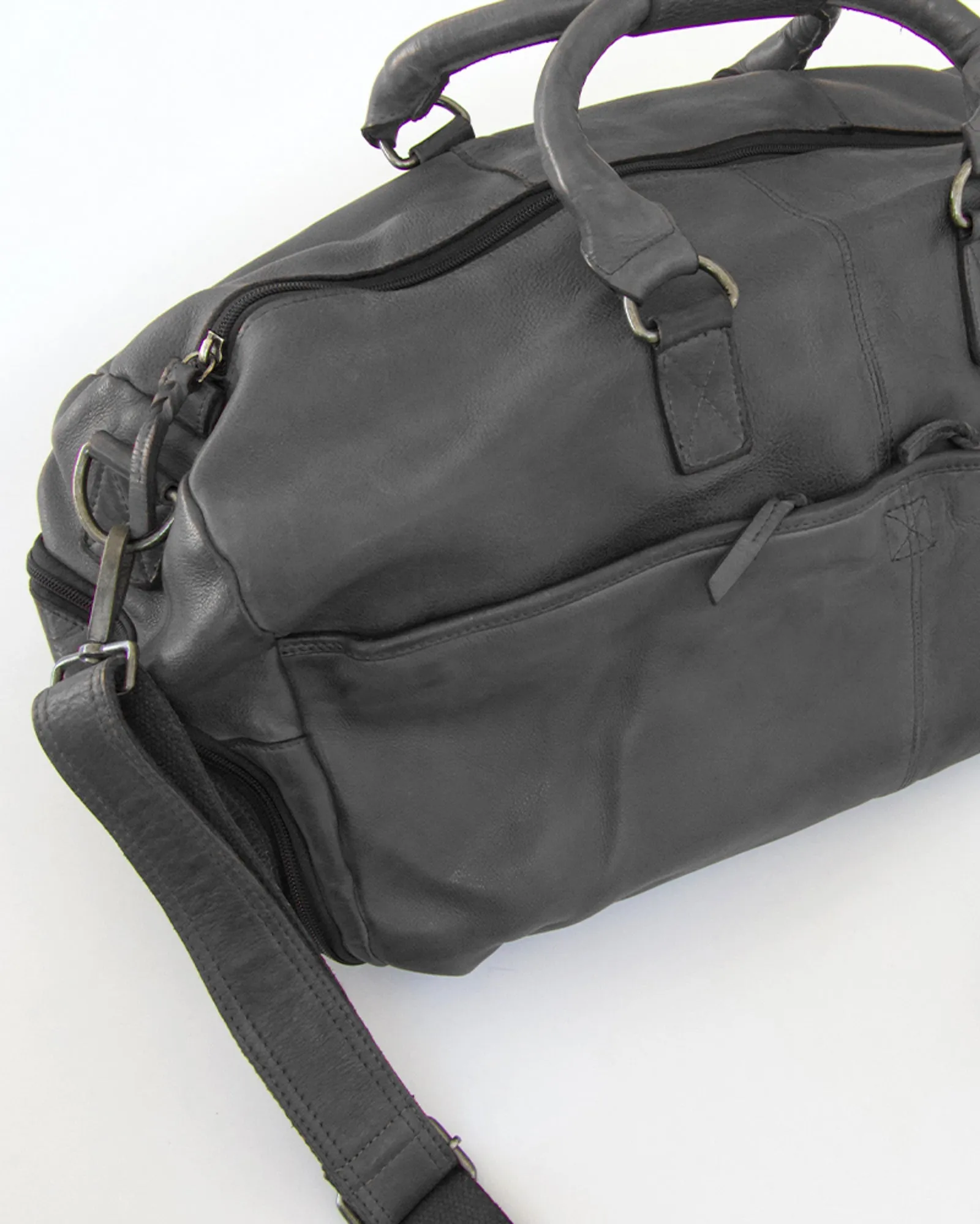 LEATHER VINTAGE CARRY-BAG