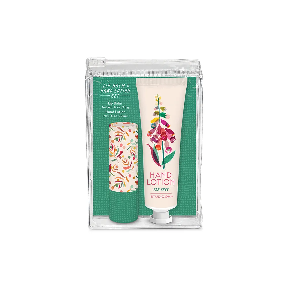 Lip Balm & Hand Lotion Set ~ Various Styles