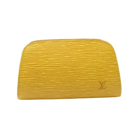 Louis Vuitton Dauphine Epi Leather Cosmetic Pouch