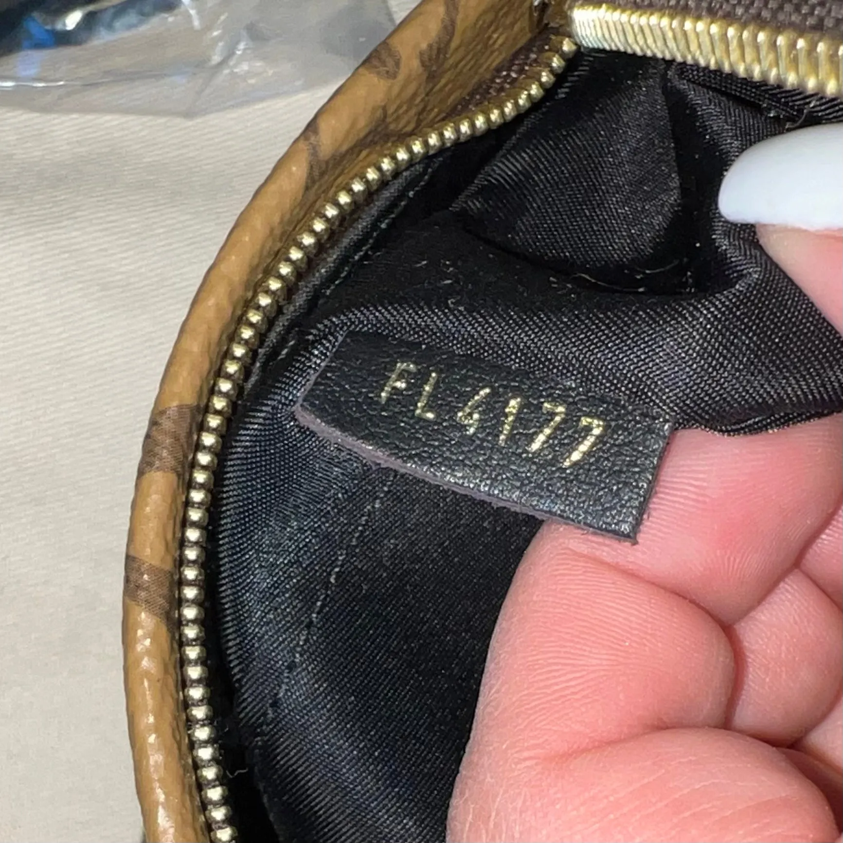 Louis Vuitton Reverse Monogram Palm Springs Mini Backpack