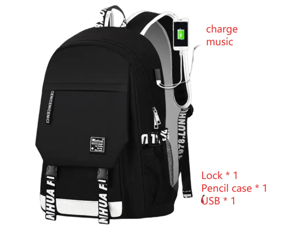 Men's Backpack Voice-activated