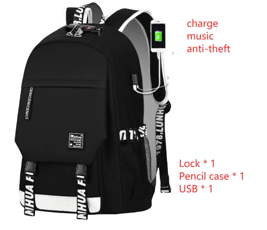 Men's Backpack Voice-activated