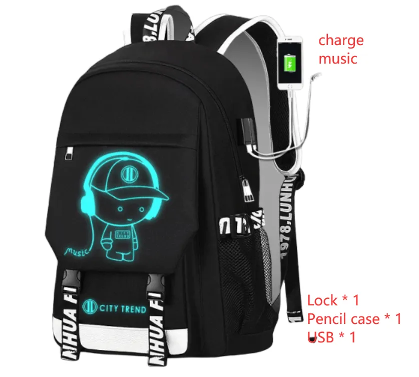 Men's Backpack Voice-activated