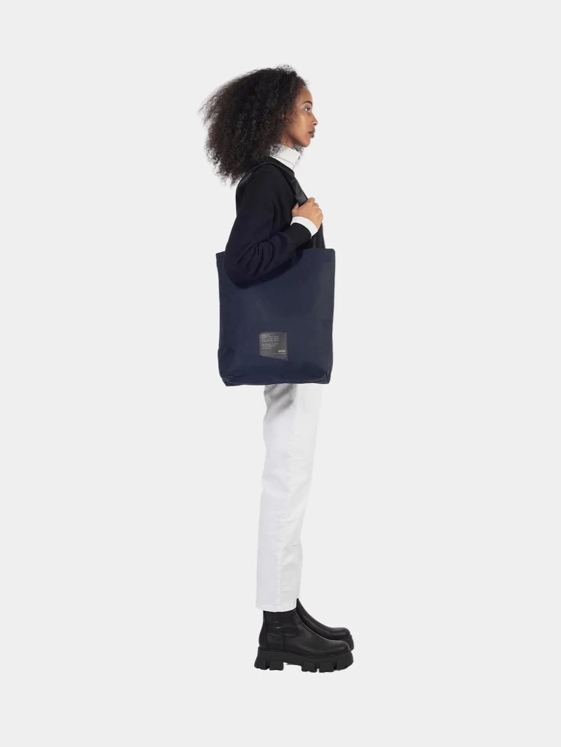 Mile-end Nylon Vegan Tote Bag | Multiple Colours