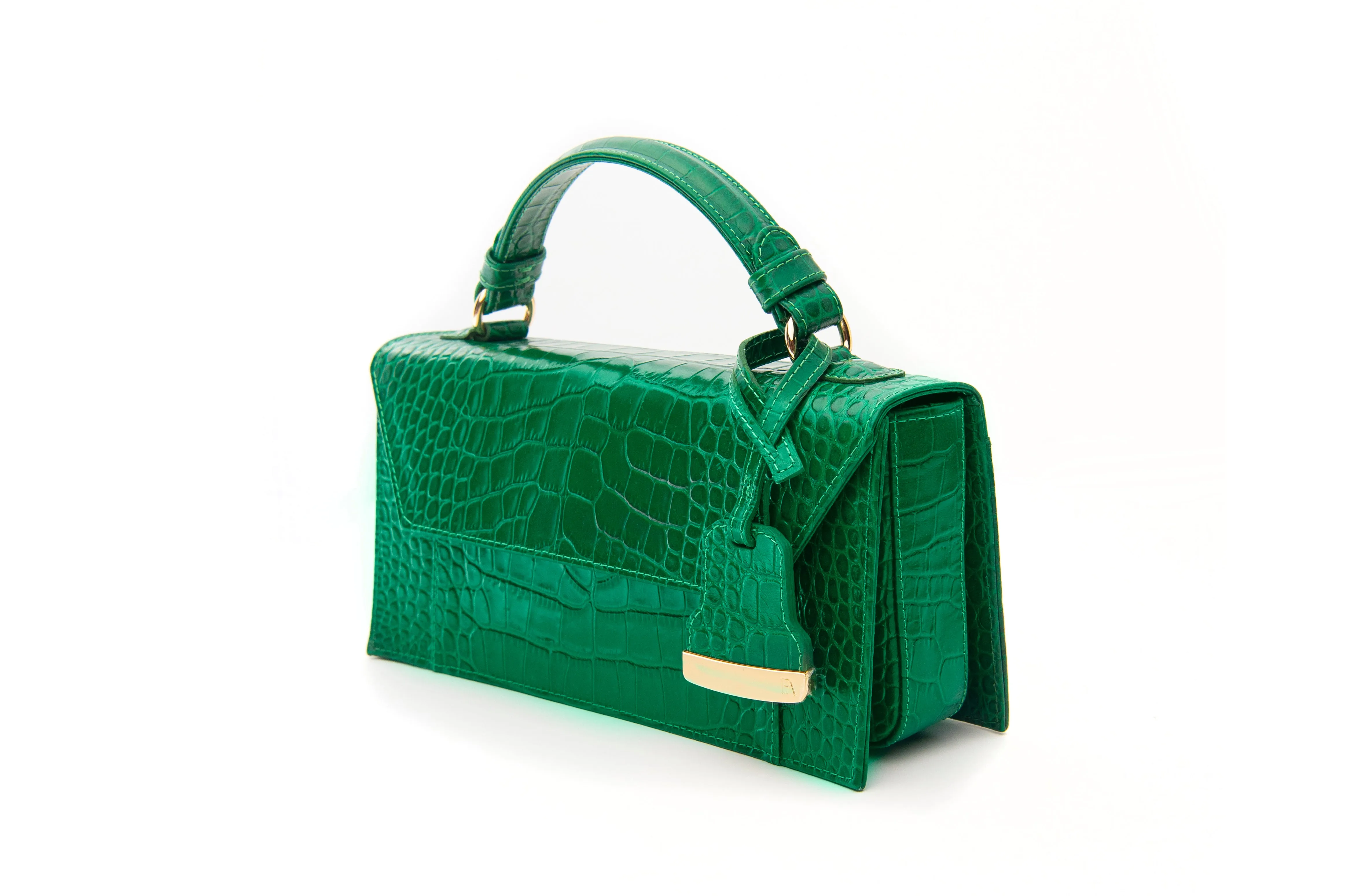 Mini Forest Green Cynthia clutch