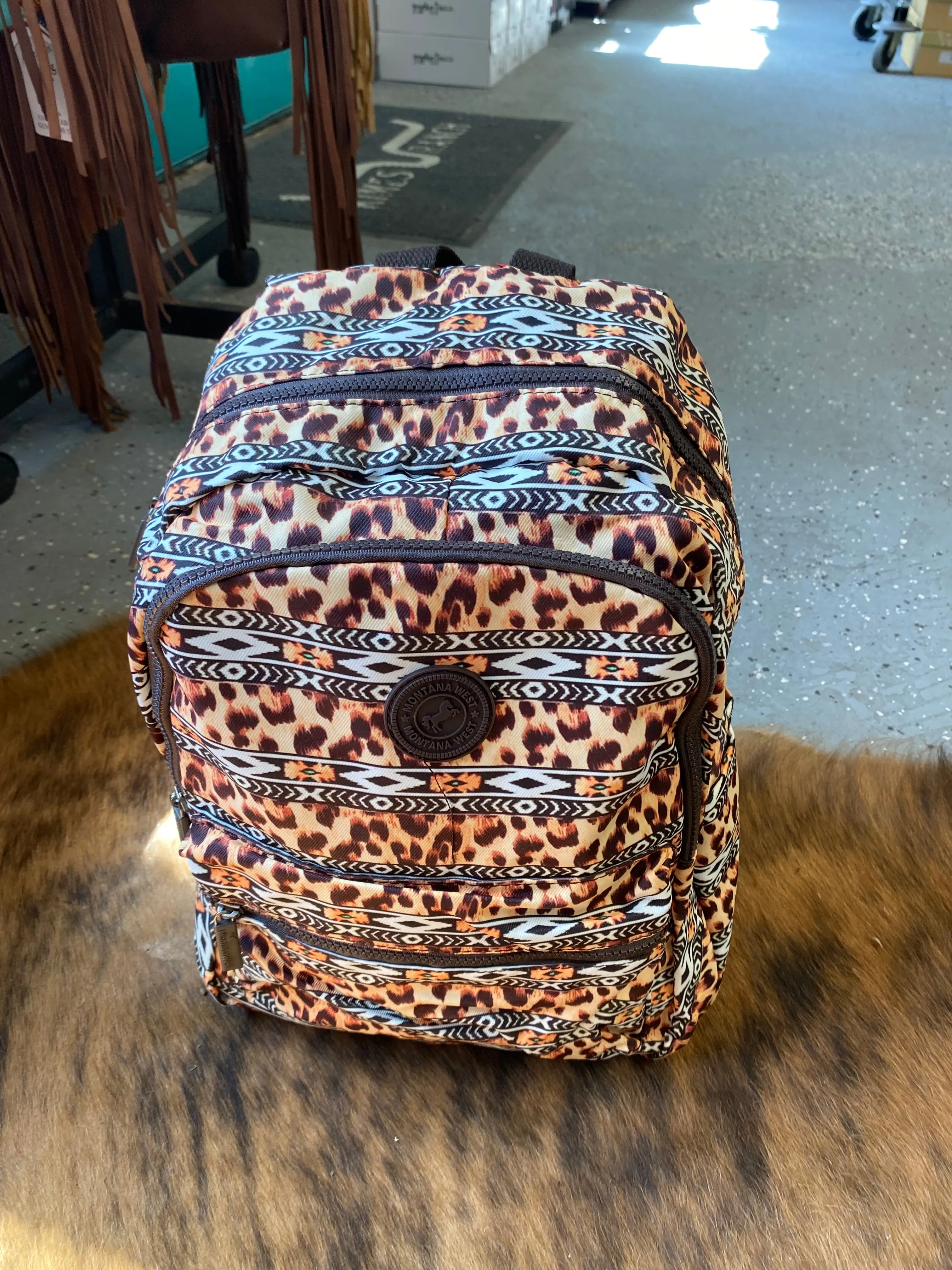 Montana West Western Print Backpacks