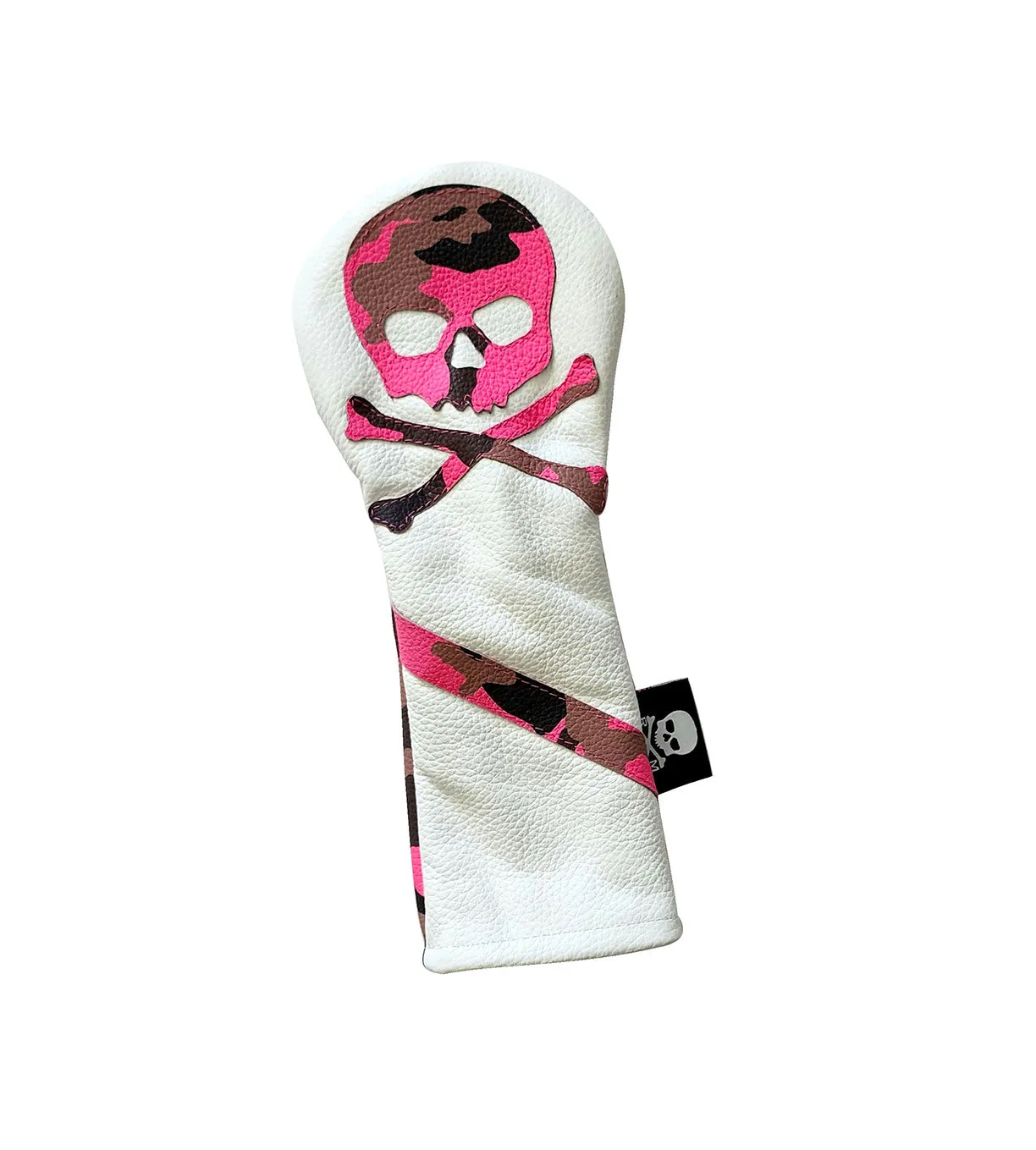 NEW! Hot Pink Urban Camo Skull & Bones & Stripe Fairway Wood Headcover