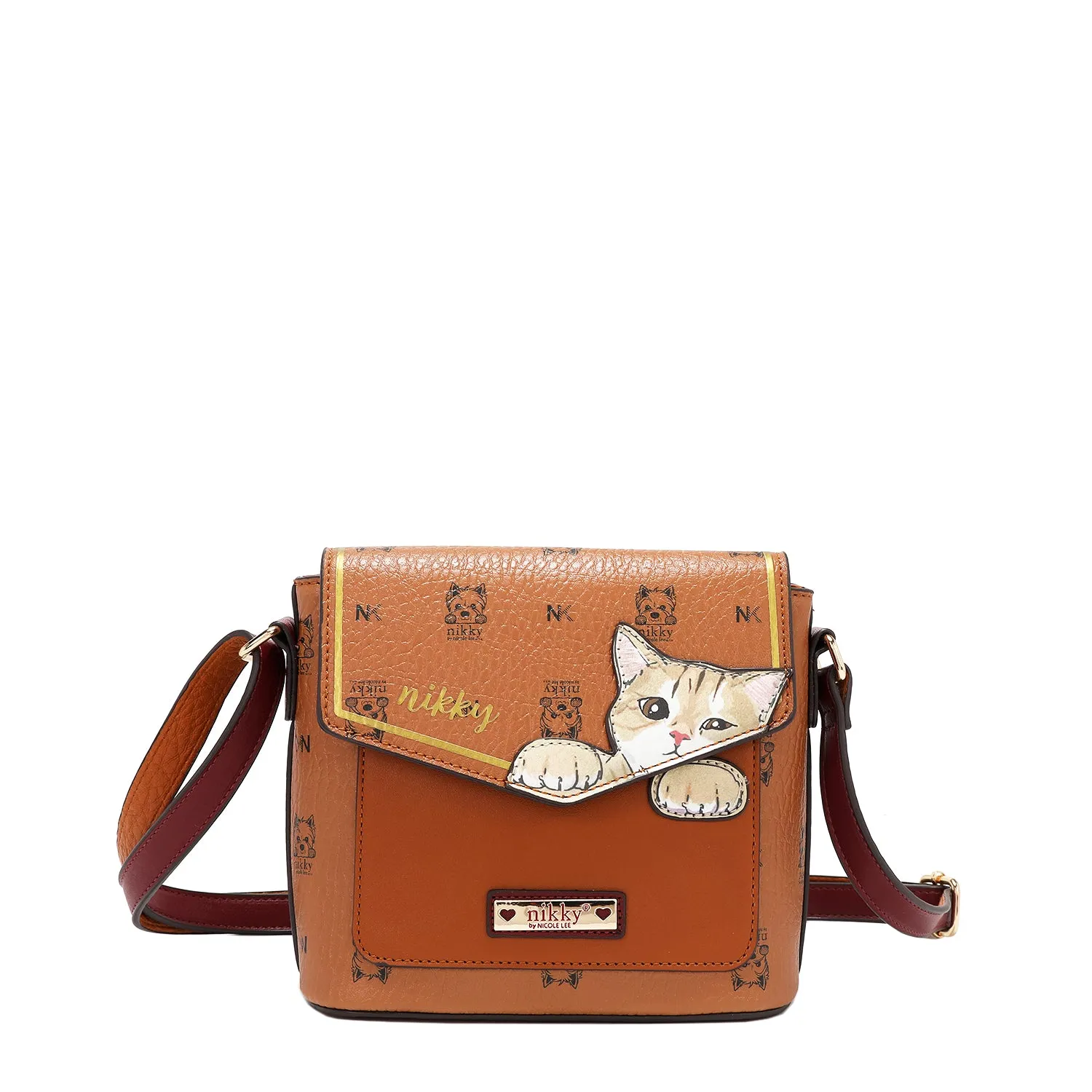 NIKKY FINDS MEOW 3 PIECE SET (BACKPACK, CROSSBODY, WALLET)