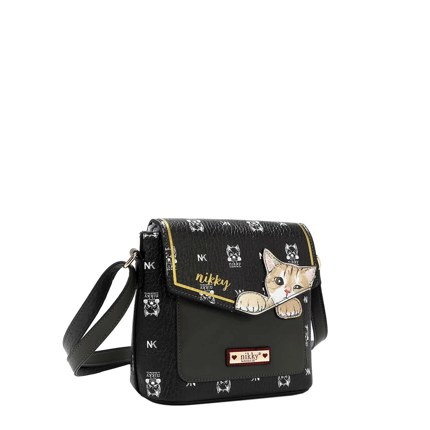 NIKKY FINDS MEOW 3 PIECE SET (BACKPACK, CROSSBODY, WALLET)